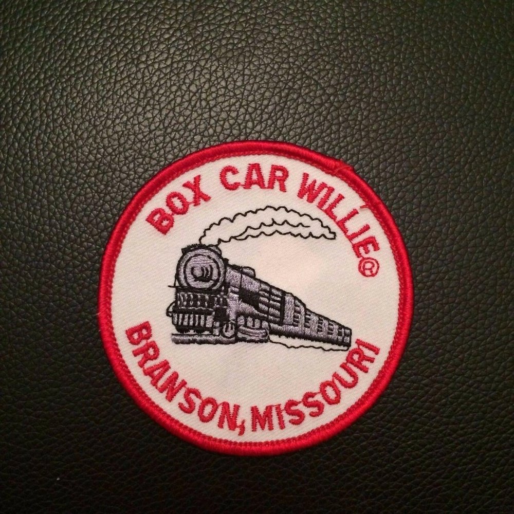 VINTAGE PATCH GREAT CONDITION BOX CAR WILLIE BRANS